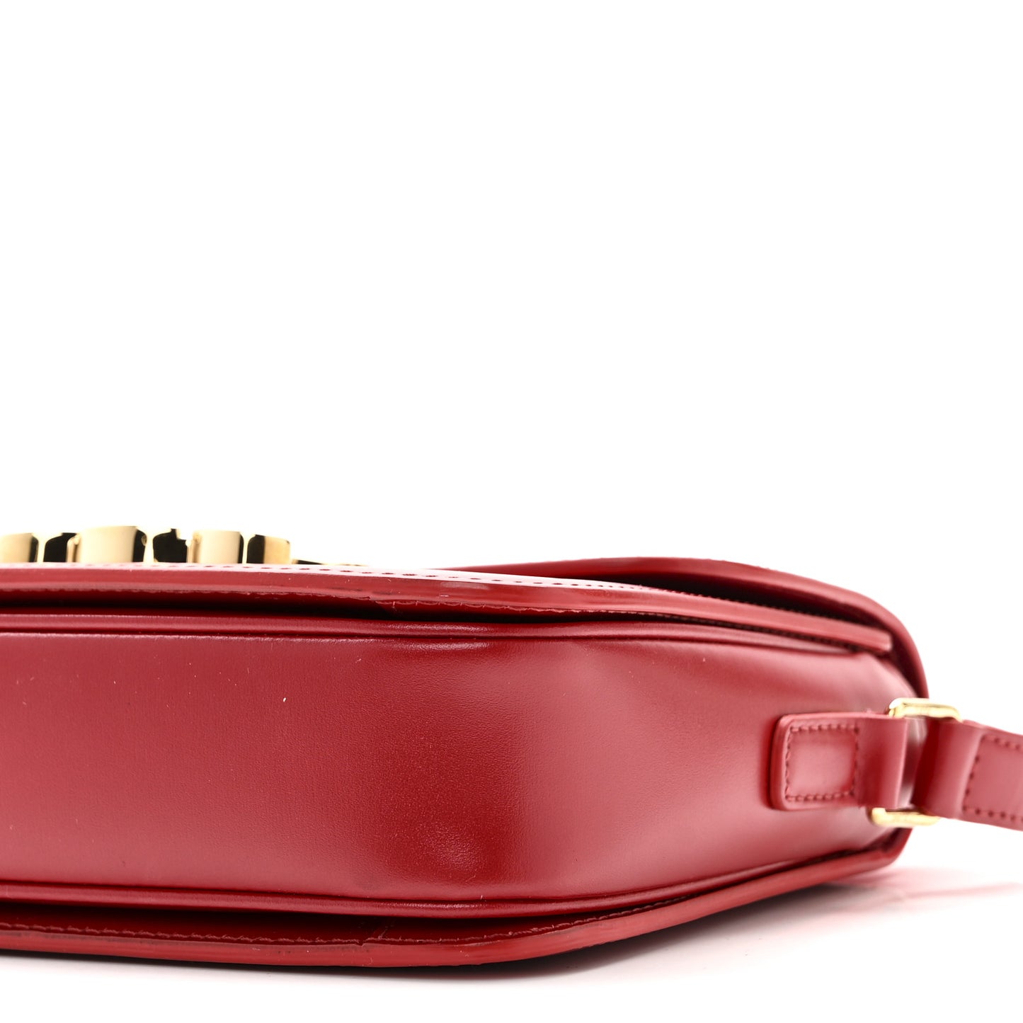 Shiny Calfskin Teen Triomphe Red