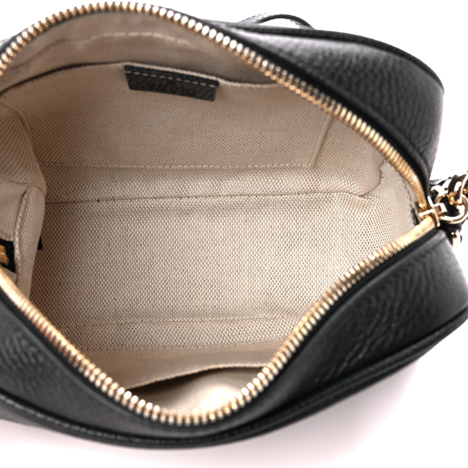 Gucci Pebbled Calfskin Small Soho Disco Bag Black 5 of 11