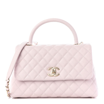 Chanel Caviar Quilted Small Coco Handle Flap Lilas Lilac 1 of 11
