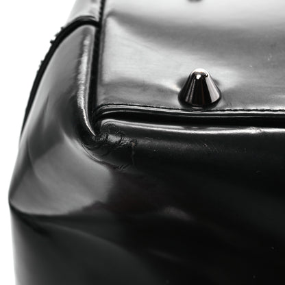 Christian Dior Glazed Calfskin Large Lady Dior Tote Black 17 of 18