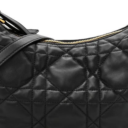 Christian Dior Lambskin Macrocannage Medium D-Dream Bag Black 8 of 10