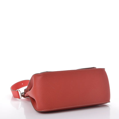Hermes Taurillon Clemence Jypsiere 31 Sanguine Bougainvillea 4 of 9