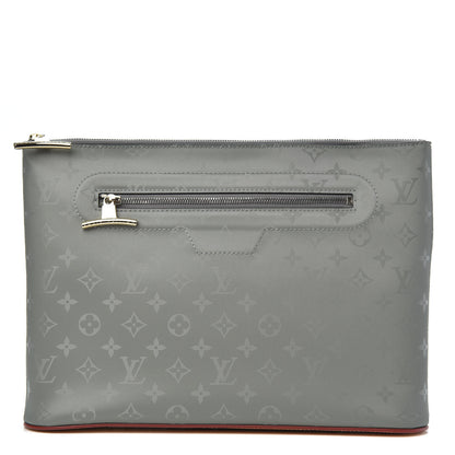 Louis Vuitton Monogram Titanium Pochette Cosmos 1 of 10