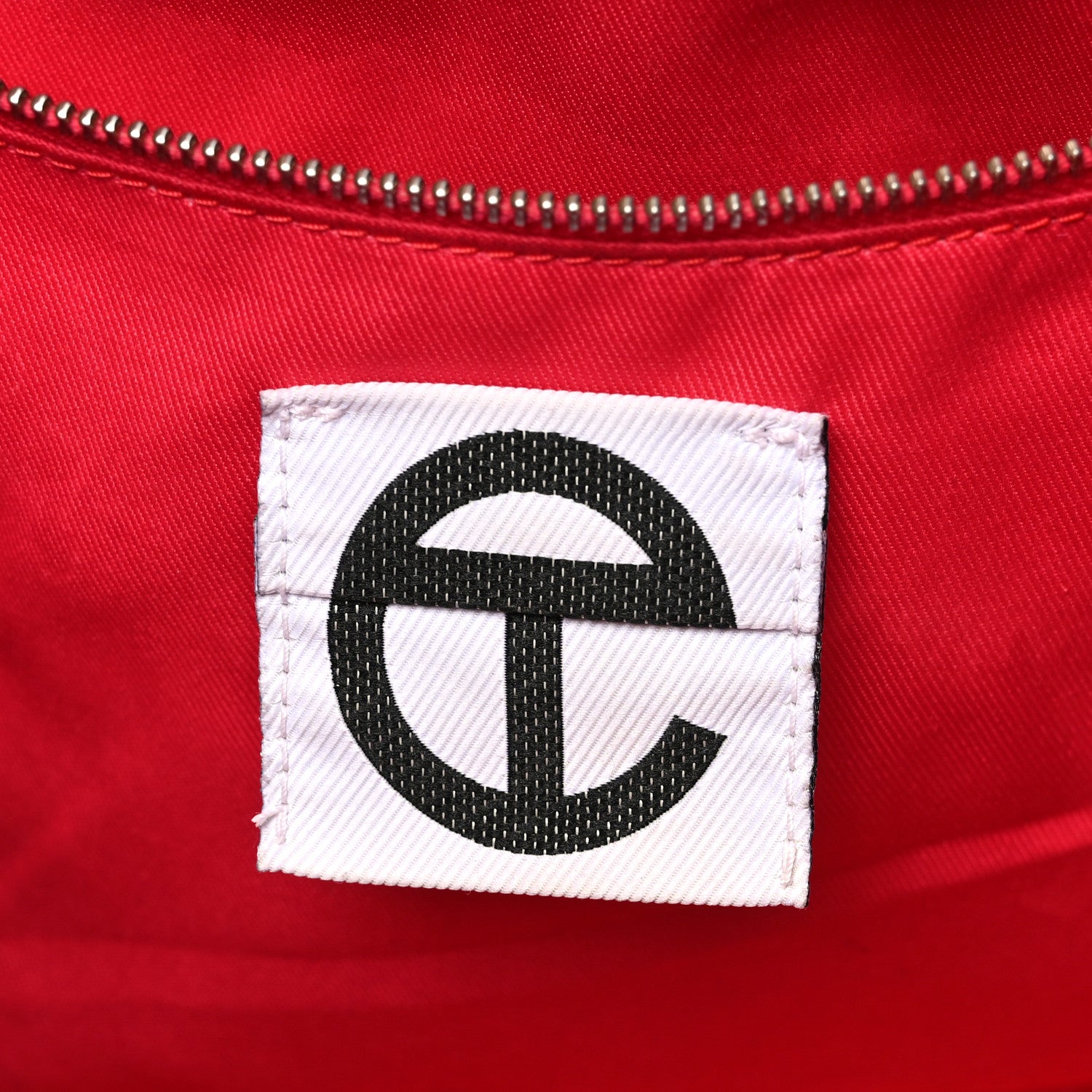 Telfar Vegan Leather Medium Shopping Bag Red 6 of 10