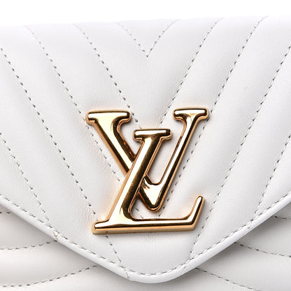 Louis Vuitton Calfskin New Wave Multi Pochette Snow 8 of 9