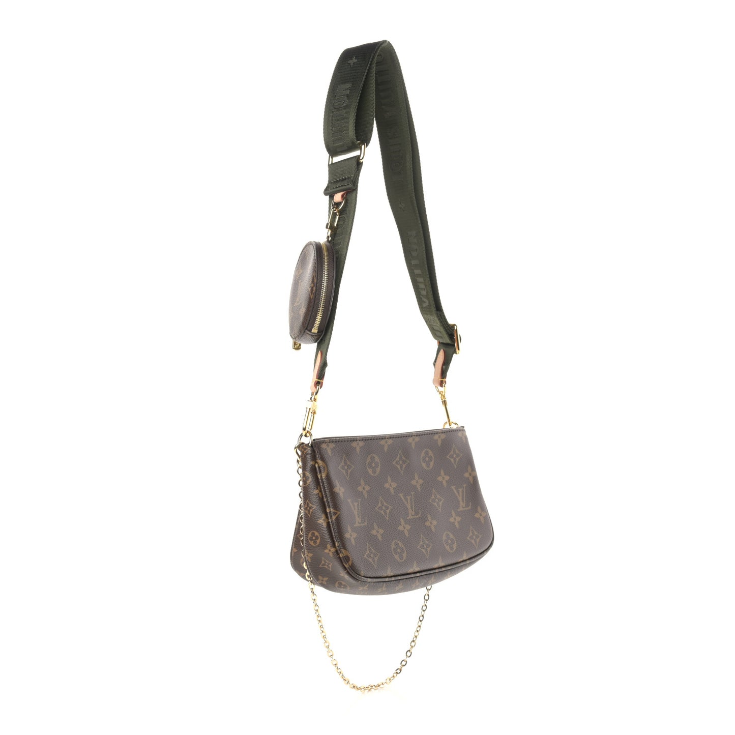 Monogram Multi Pochette Accessories Kaki