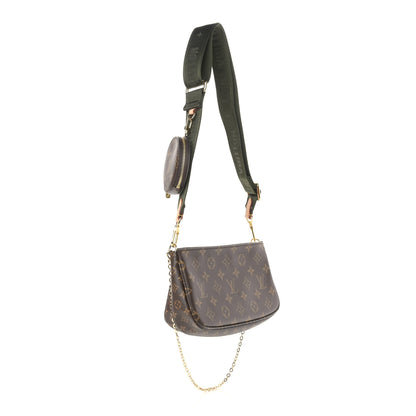 Louis Vuitton Monogram Multi Pochette Accessories Kaki 3 of 11