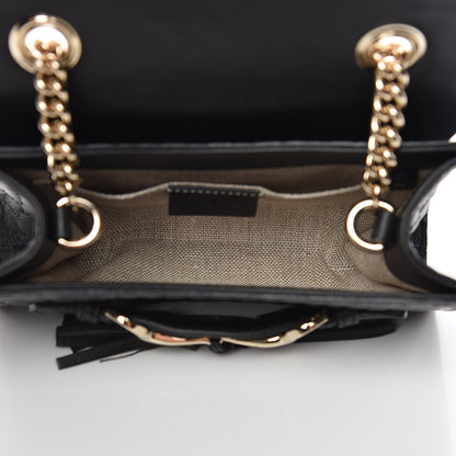 Gucci Microguccissima Mini Emily Shoulder Bag Black 7 of 9