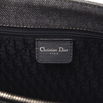 Christian Dior Denim Cannage Lady Dior Shopper Tote Blue 6 of 9