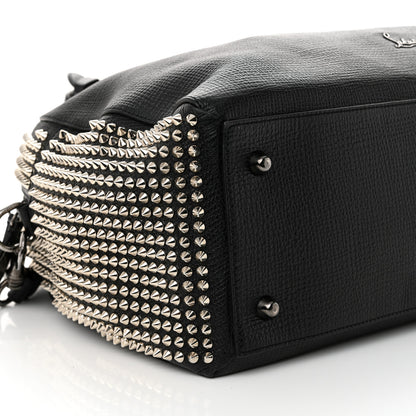 Christian Louboutin Calfskin Panettone Spiked Large Ranch Black 8 of 10