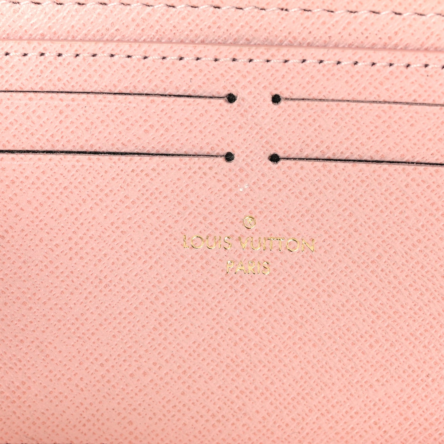 Damier Azur Clemence Wallet Rose Ballerine