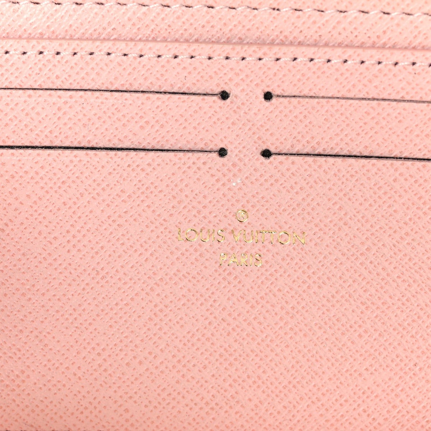 Louis Vuitton Damier Azur Clemence Wallet Rose Ballerine 6 of 6
