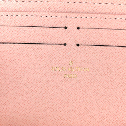 Louis Vuitton Damier Azur Clemence Wallet Rose Ballerine 6 of 6