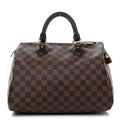 Louis Vuitton Damier Ebene Speedy 30 1 of 11