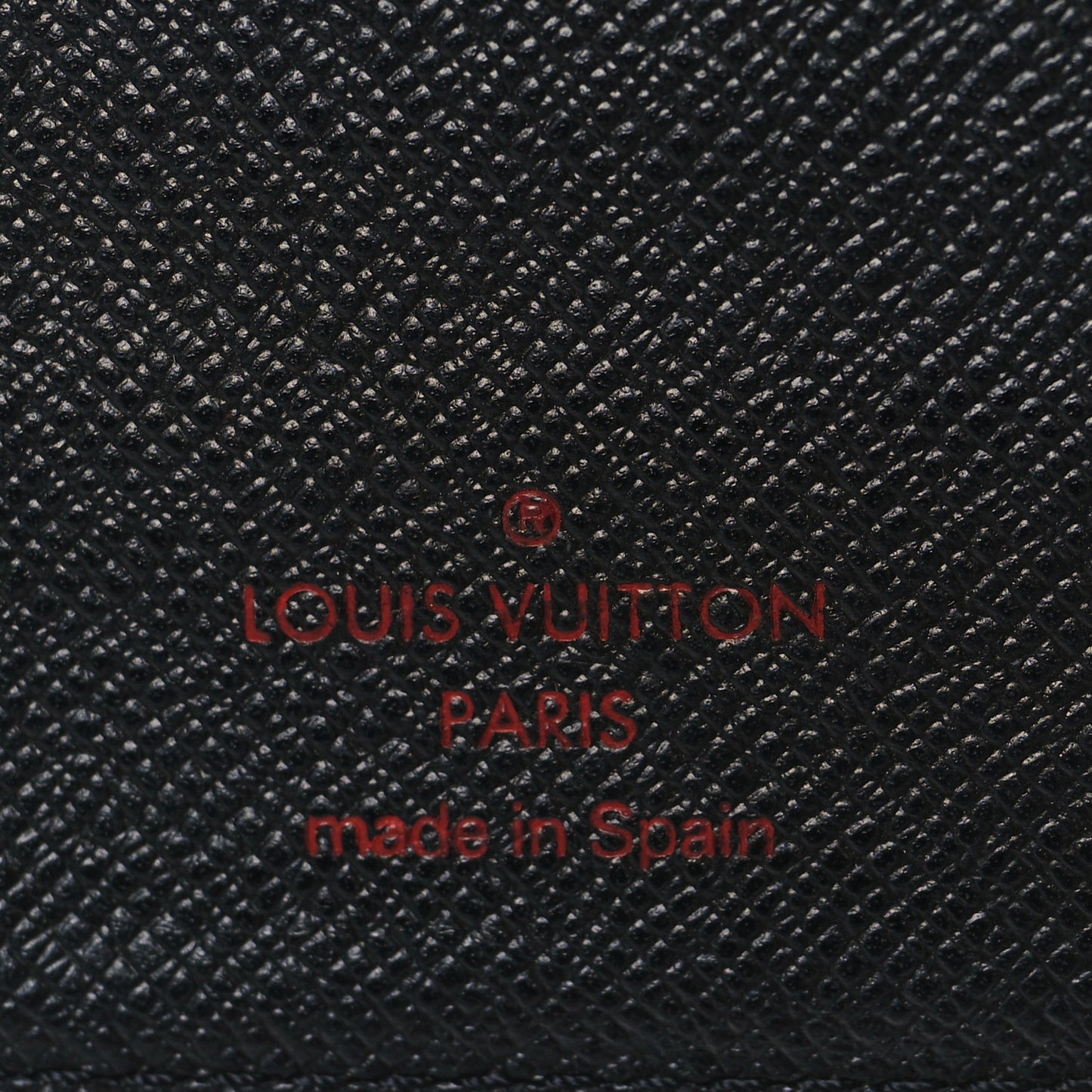 Epi Small Ring Agenda Cover Black