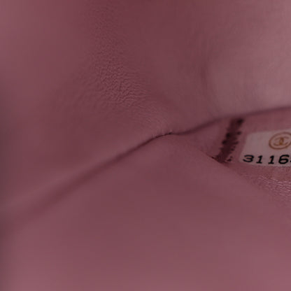 Chanel Caviar Quilted Medium Double Flap Light Pink 7 of 10