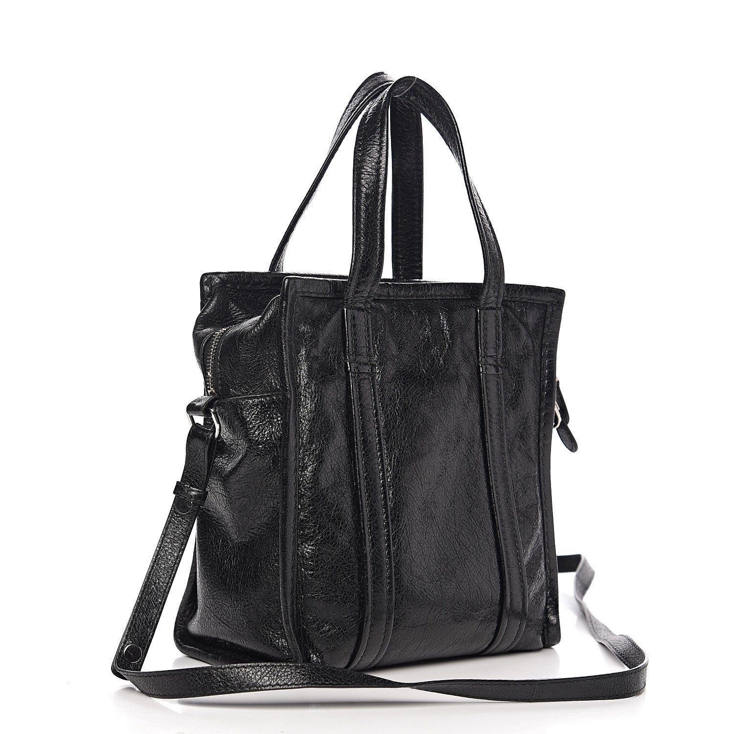 Balenciaga Agneau XS Bazar Shopper Tote Black 2 of 9