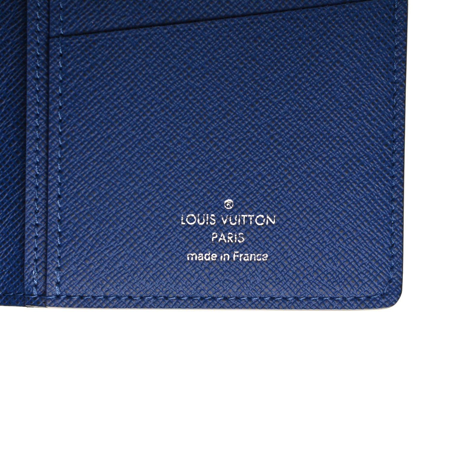 Louis Vuitton Taigarama Brazza Wallet NM Cobalt 8 of 8