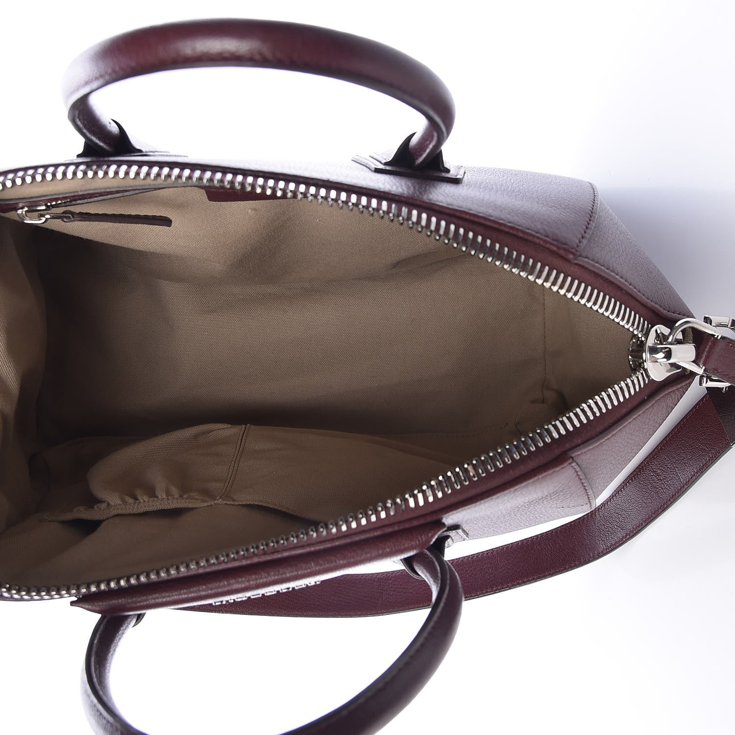Givenchy Sugar Goatskin Medium Antigona Oxblood 5 of 17