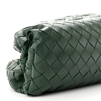 Bottega Veneta Nappa Maxi Intrecciato The Pouch Oversized Clutch Raintree 14 of 15