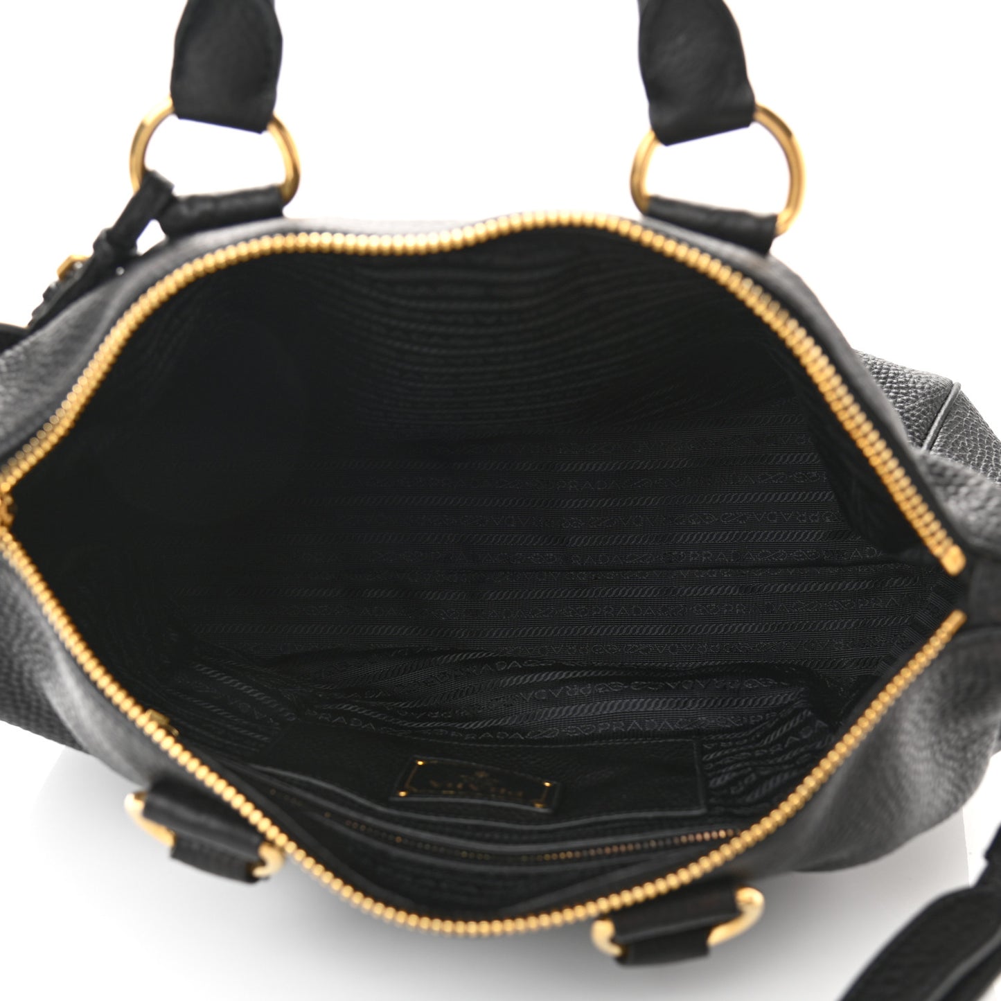 Vitello Daino Tote Black