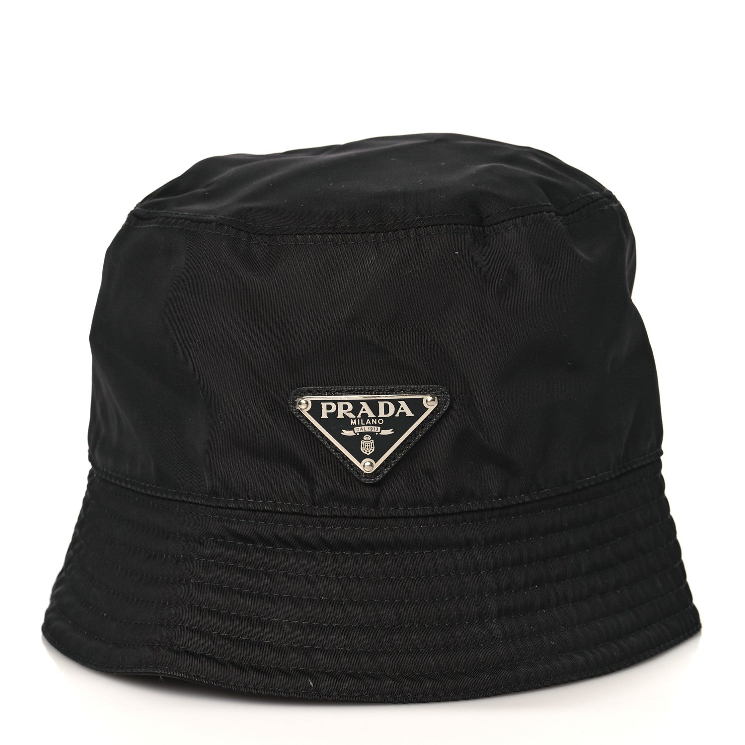 Prada Re-Nylon Bucket Hat M Black 1 of 7