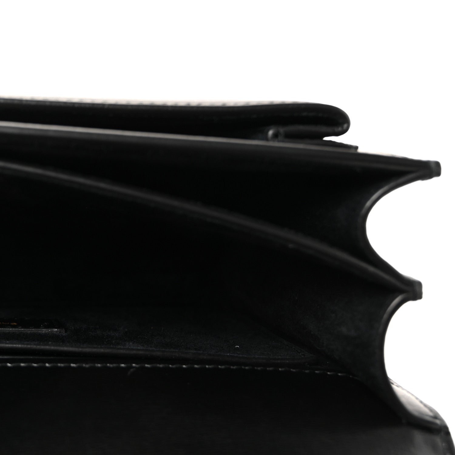 Saint Laurent Calfskin Medium Monogram Sunset Black 5 of 9