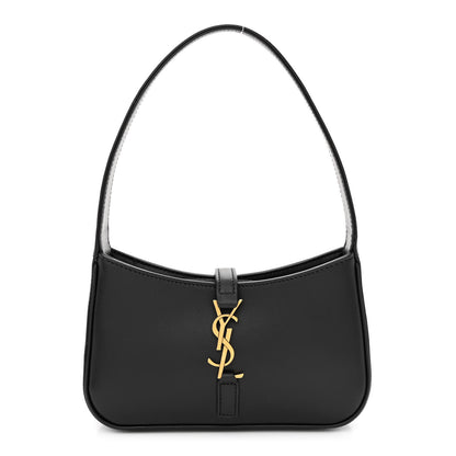 Saint Laurent Smooth Calfskin Le 5 A 7 Mini Hobo Black 1 of 10