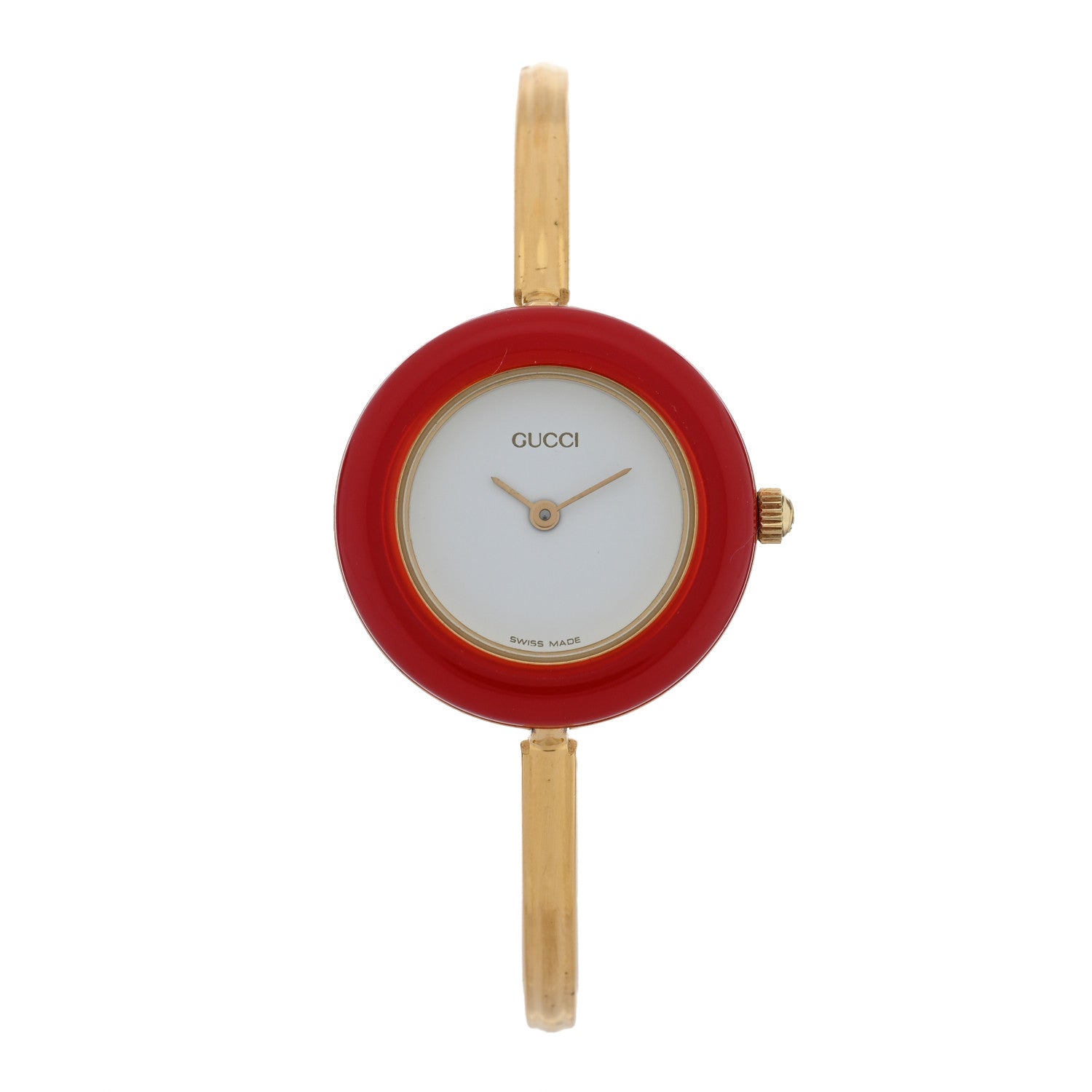 Gucci Stainless Steel 26mm Interchangeable Bezel Quartz Watch 1 of 5