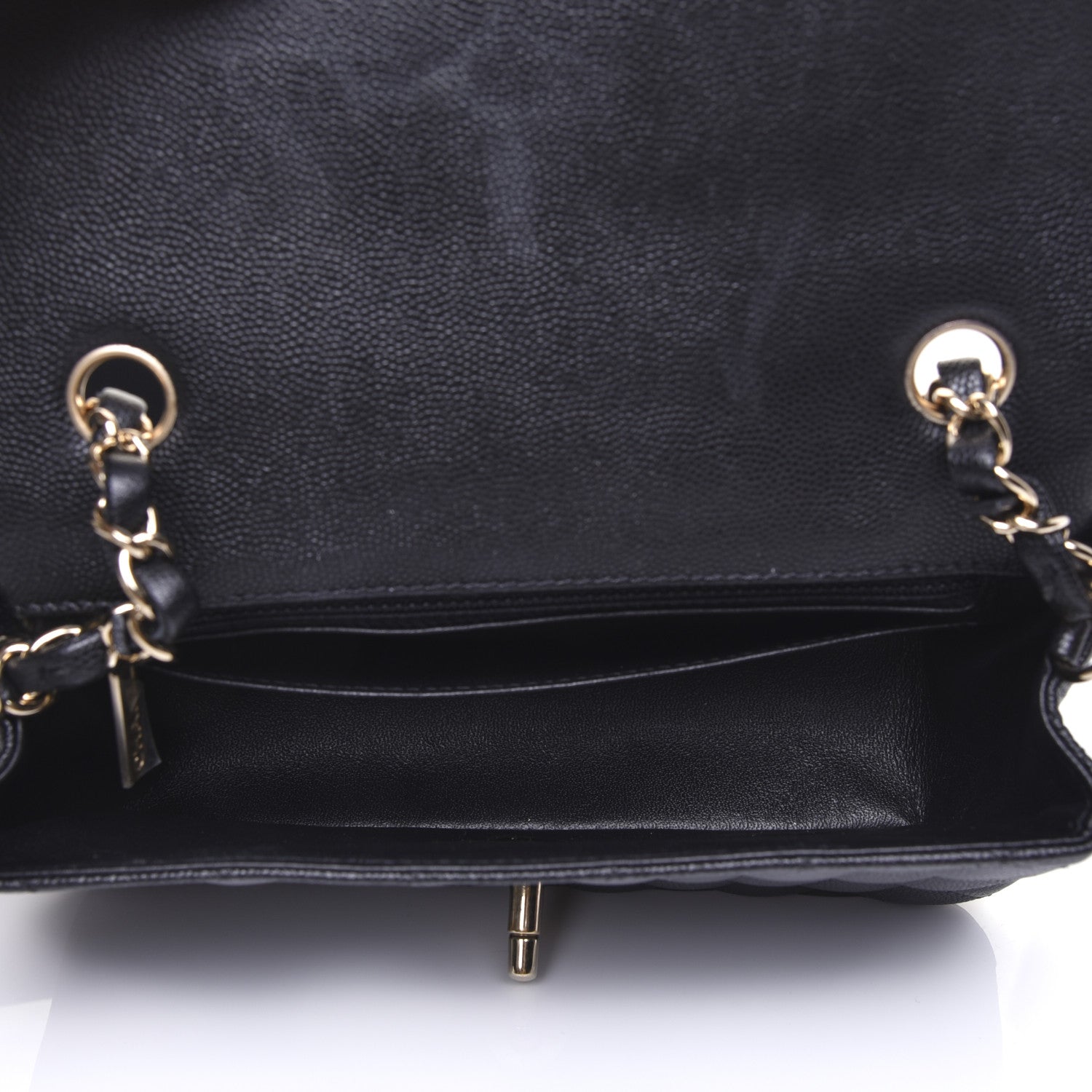 Chanel Caviar Quilted Mini Rectangular Flap Black 5 of 11