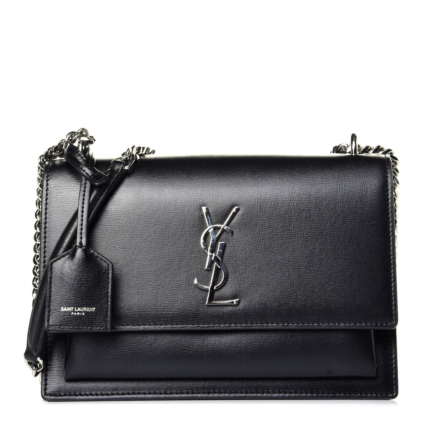 Calfskin Medium Monogram Sunset Black