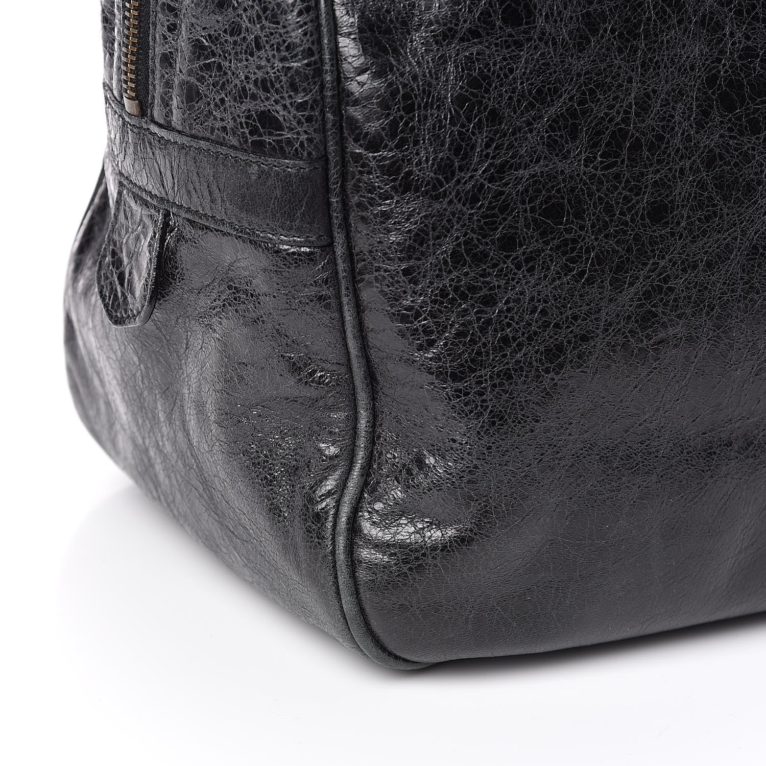 Balenciaga Agneau Classic Hardware Shoulder Bag Black 11 of 16