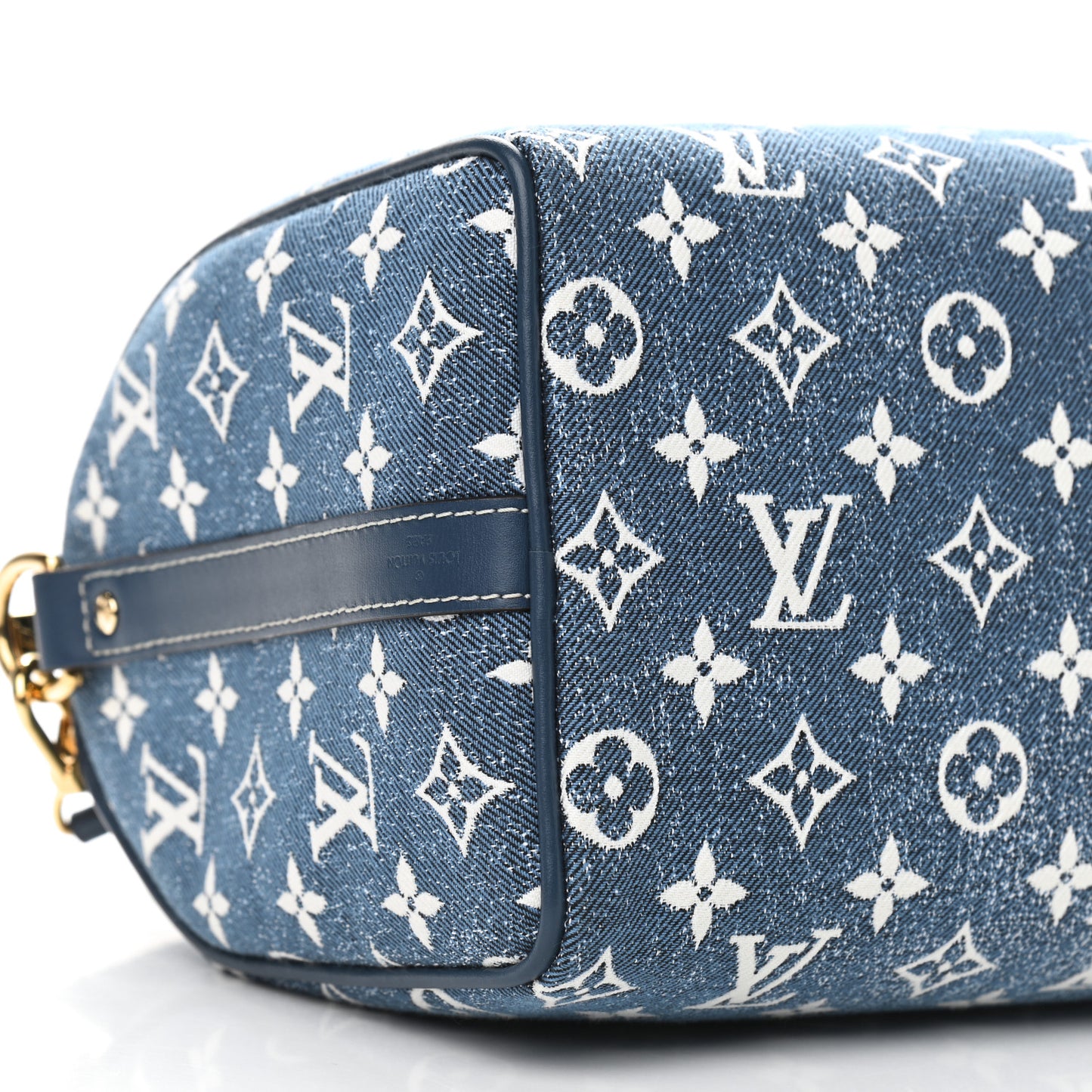 Monogram Jacquard Denim Speedy Bandouliere 25 Bleu