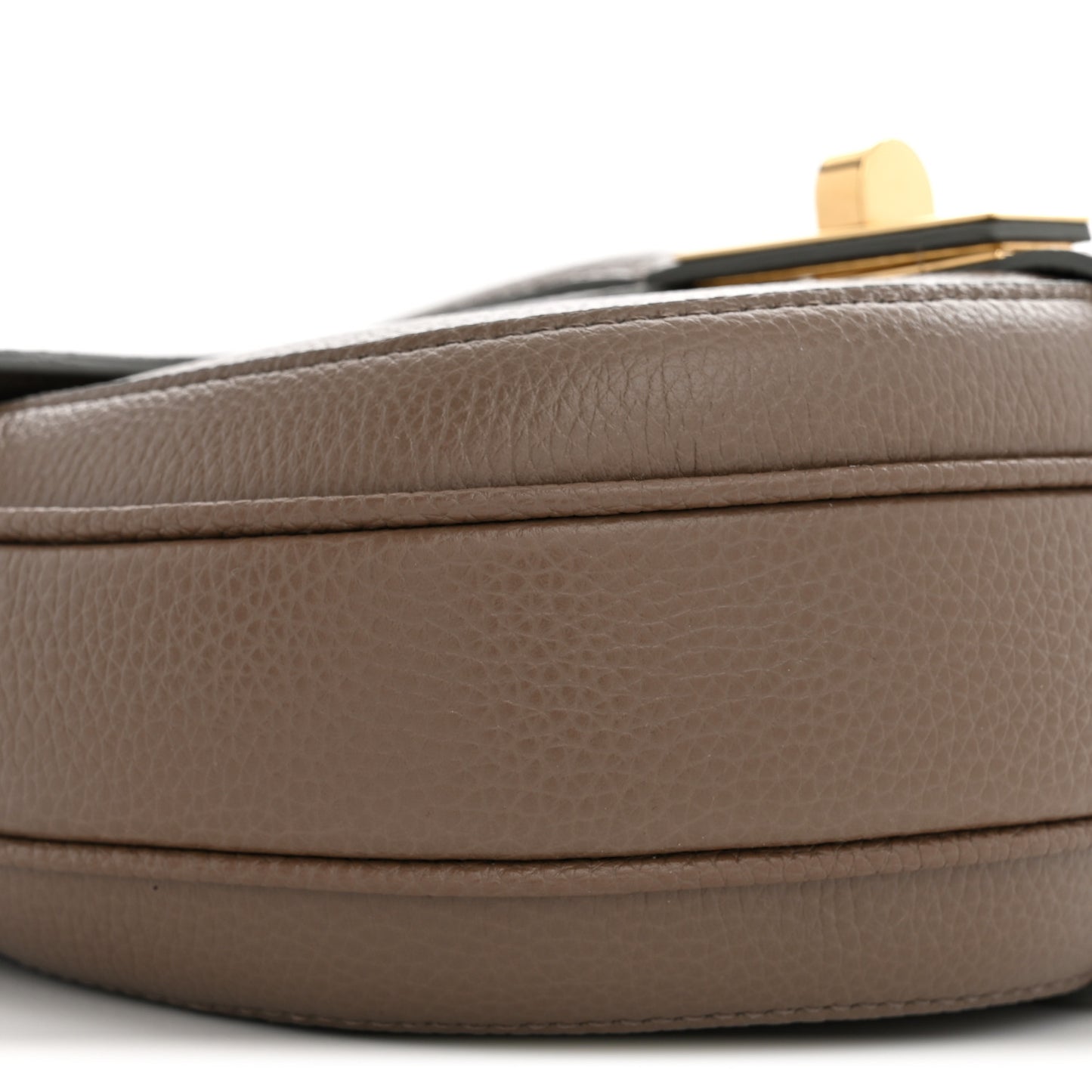 Grained Calfskin Besace Small 16 Taupe