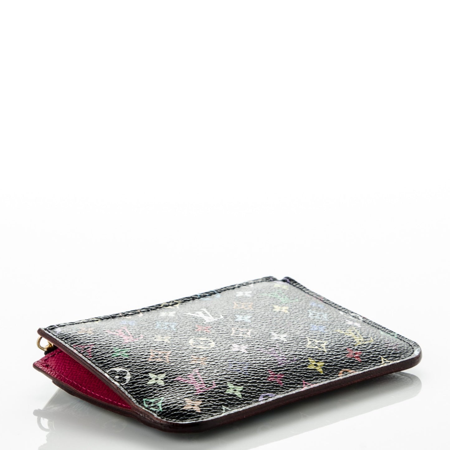 Monogram Multicolor Key Pouch Black Grenade