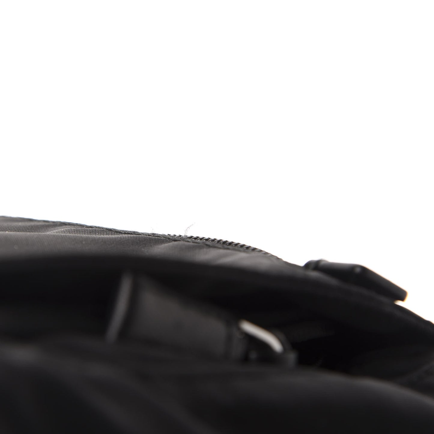 Tessuto Nylon Vela Messenger Bag Black