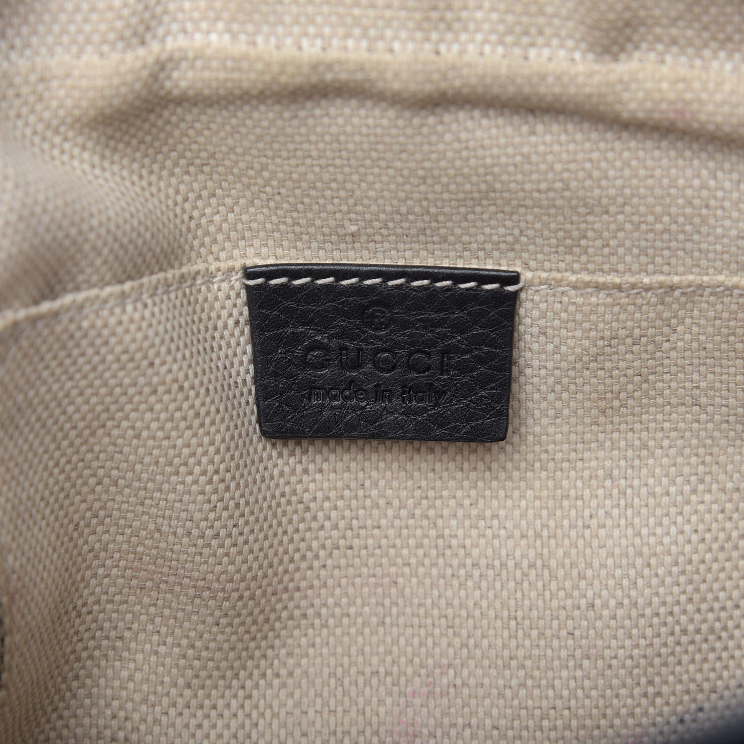 Gucci Pebbled Calfskin Small Soho Disco Bag Black 8 of 9