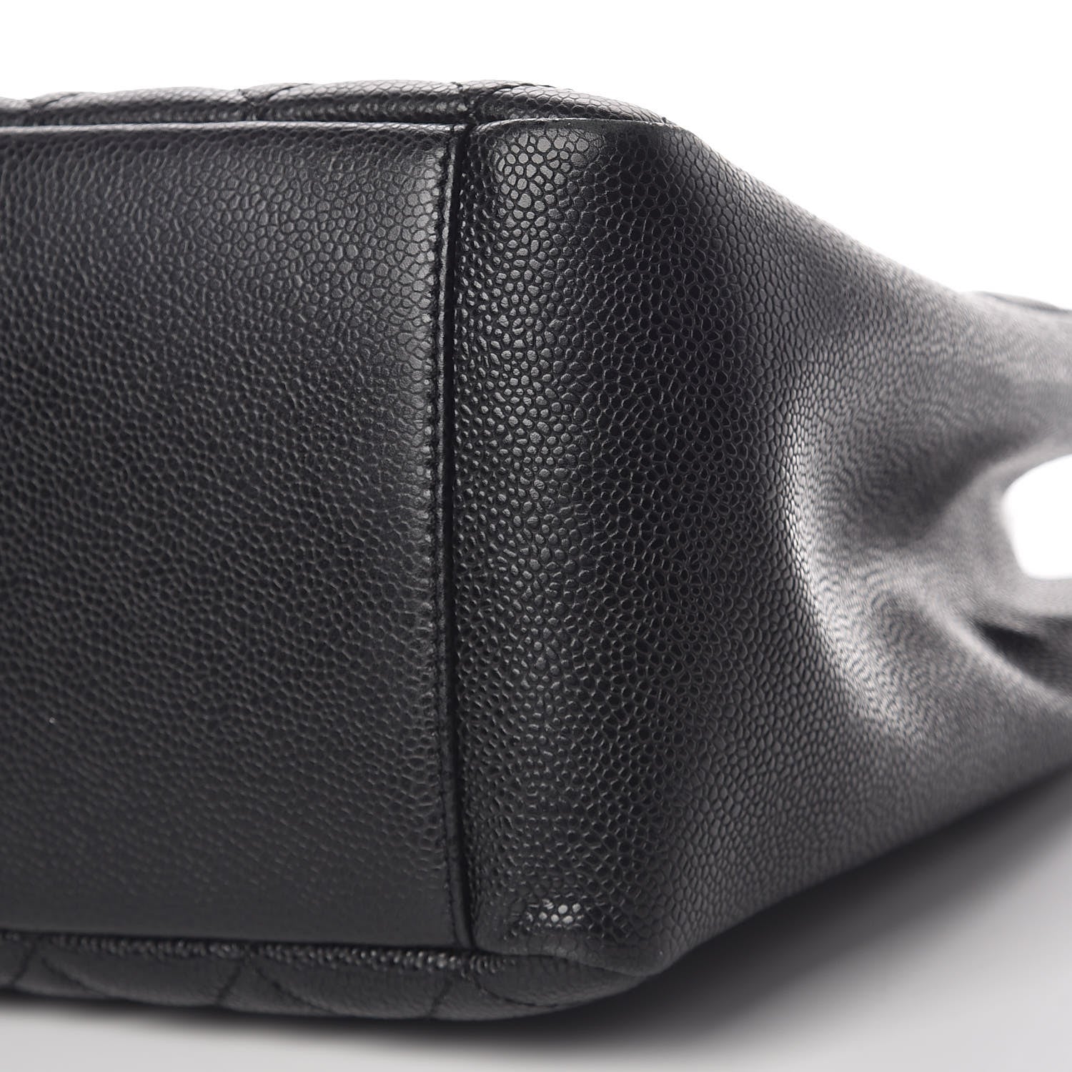 Chanel Caviar Quilted Grand Shopping Tote GST Black 9 of 13