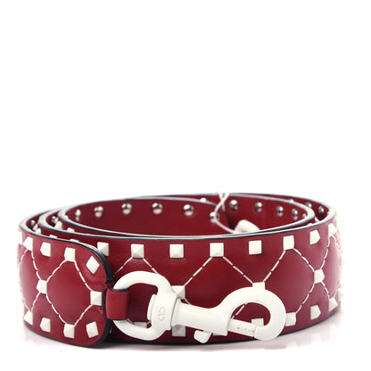 Valentino Garavani Lambskin Free Rockstud Spike Shoulder Strap Rosso Valentino 1 of 4