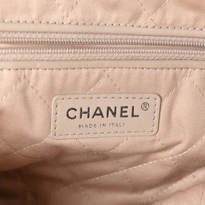 Chanel Shiny Calfskin Quilted Small Chanel 22 Ecru 7 of 11