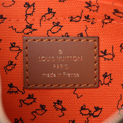 Louis Vuitton Catogram Neverfull MM GM Pochette Marron 6 of 7
