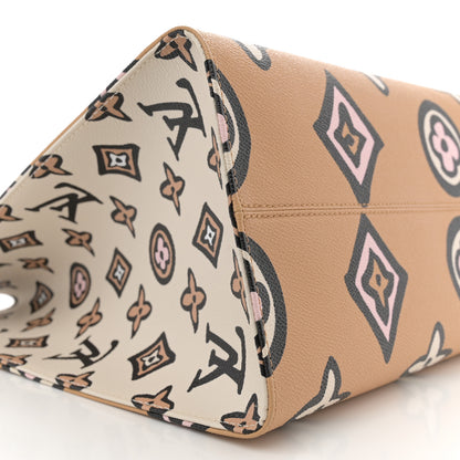 Louis Vuitton Monogram Giant Wild At Heart Onthego GM Arizona 8 of 9