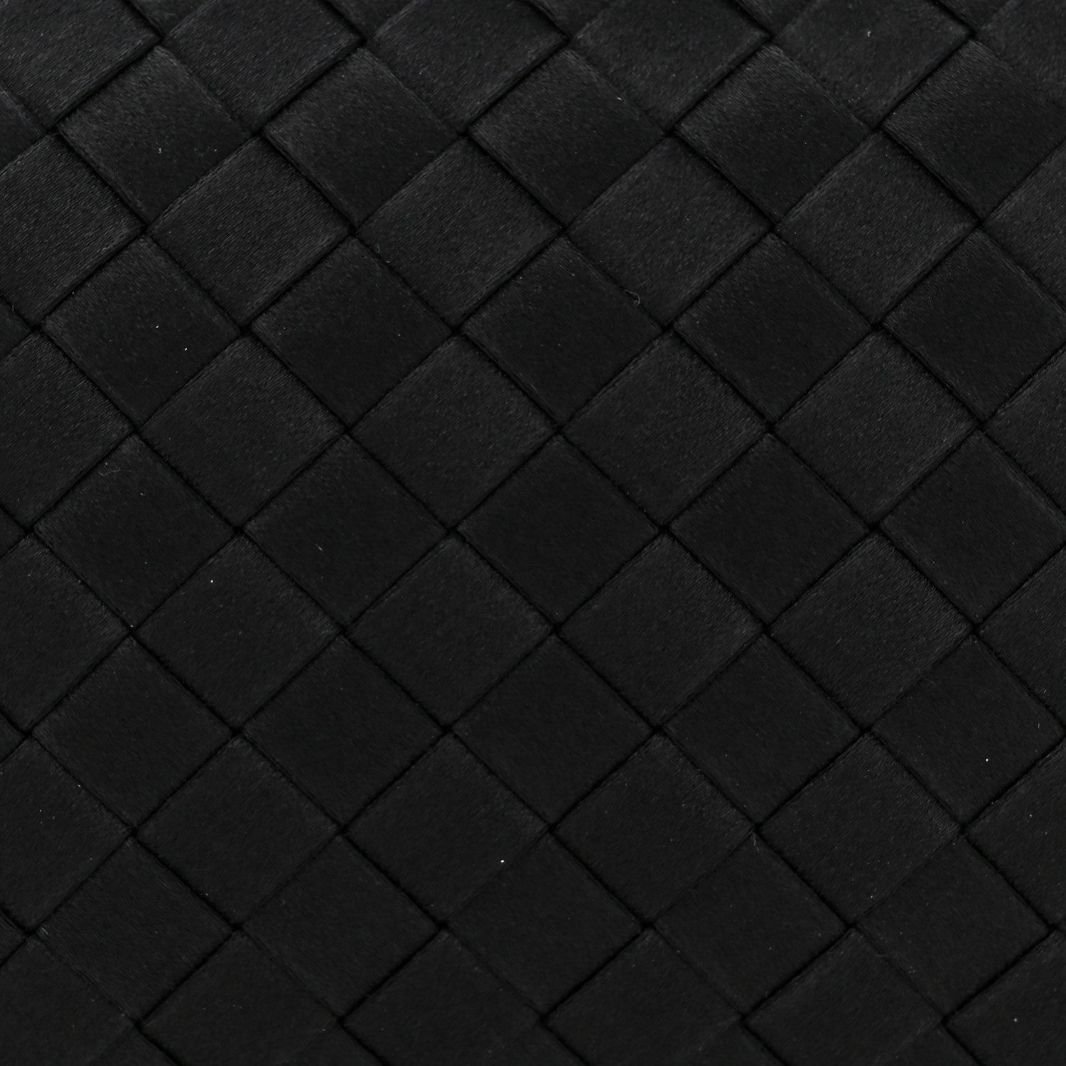Bottega Veneta Satin Intreccio Impero Knot Clutch Black 7 of 7