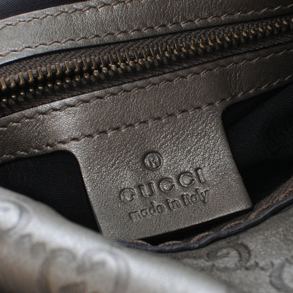 Gucci Guccissima Medium Jockey Hobo Pewter 7 of 8