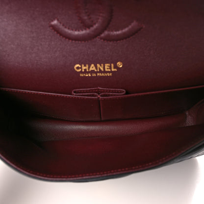 Chanel Lambskin Quilted Medium Double Flap Black 5 of 10