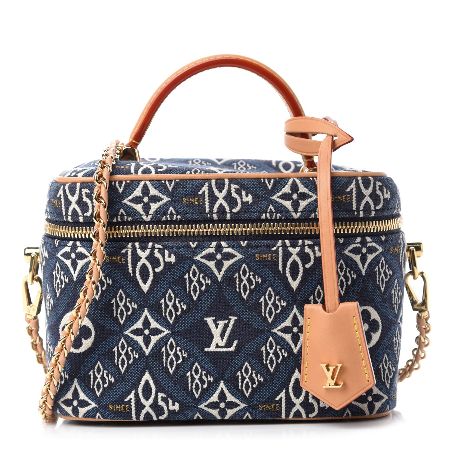 Louis Vuitton Jacquard Since 1854 Vanity PM Blue 1 of 10