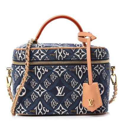 Louis Vuitton Jacquard Since 1854 Vanity PM Blue 1 of 10