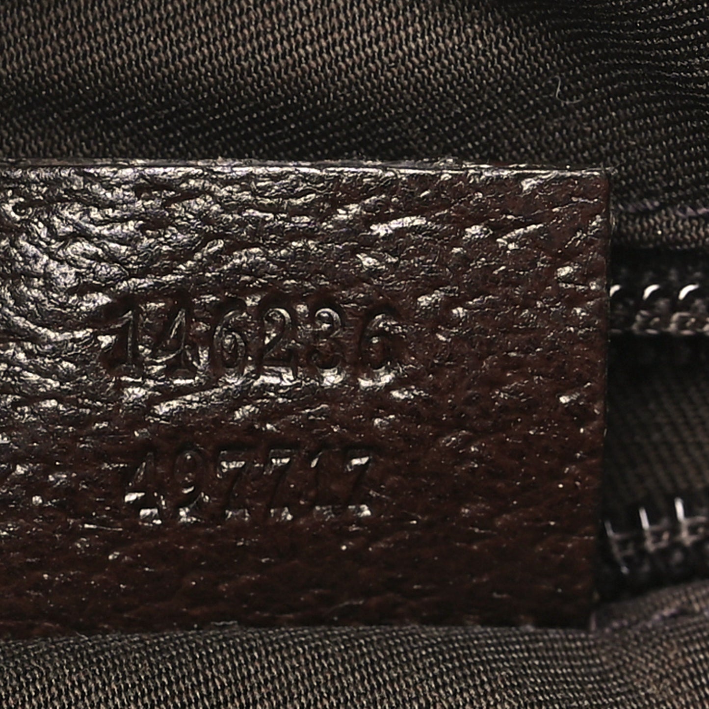 Monogram Small Flap Messenger Bag Beige Dark Brown