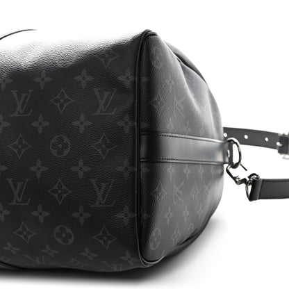 Louis Vuitton Monogram Eclipse Keepall Bandouliere 45 9 of 9