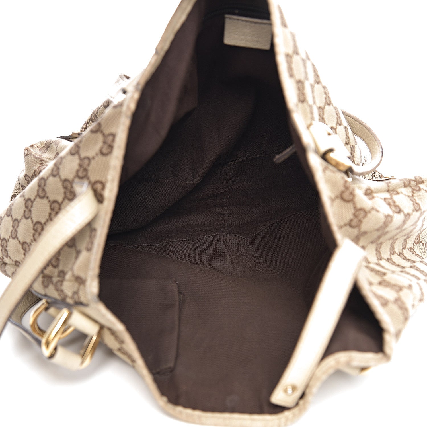 Gucci Monogram Medium Abbey Shoulder Bag Off White 4 of 17